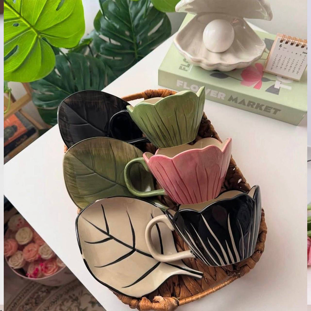 Botanical Leaf Mug