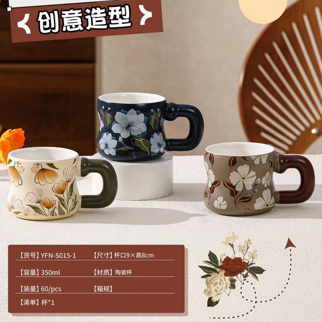 Flower mug