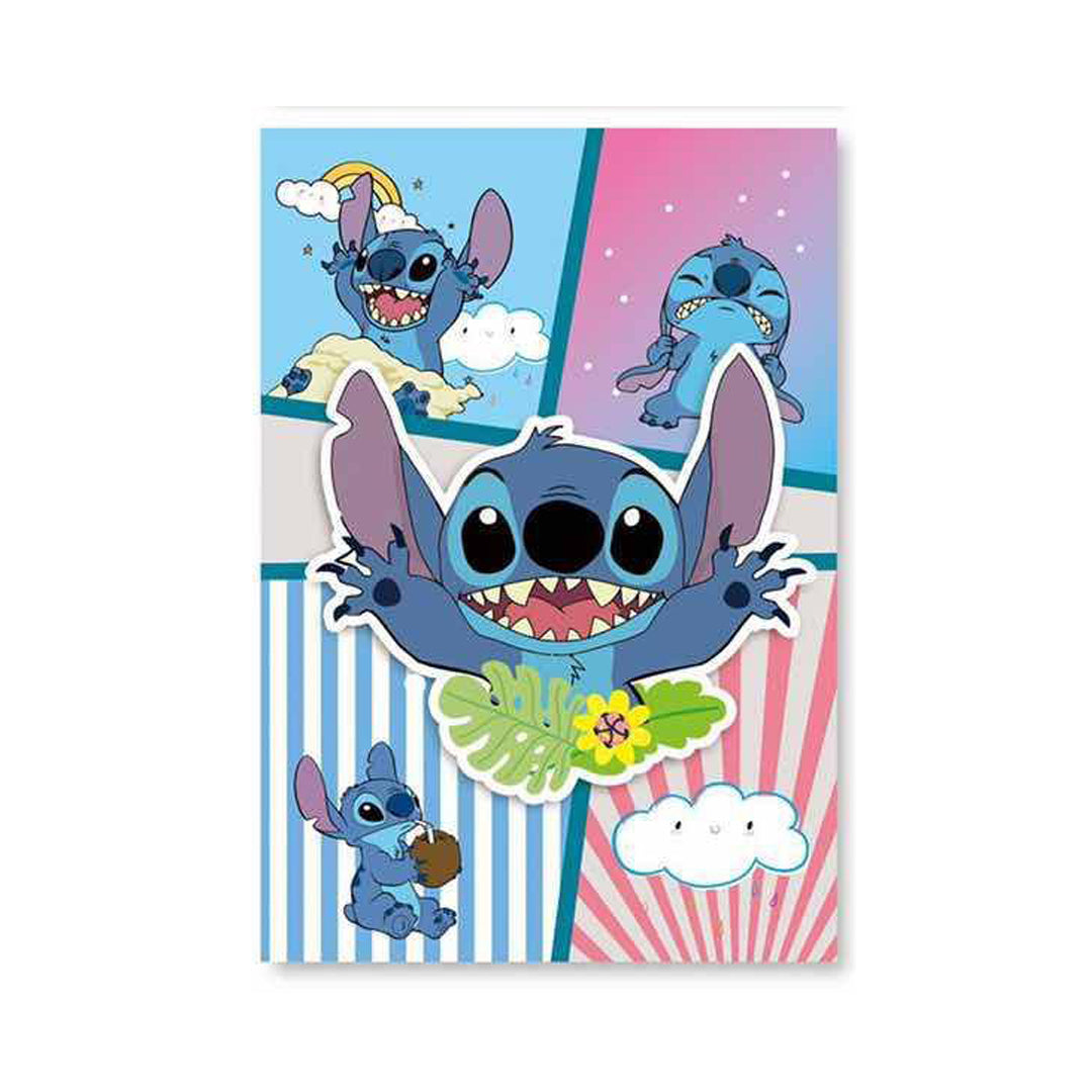 Crazy stittch notebook