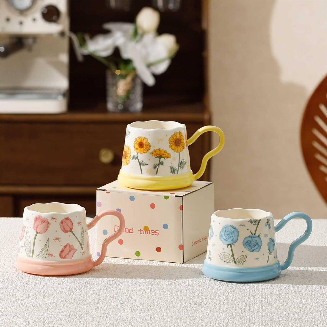 Watercolor mug