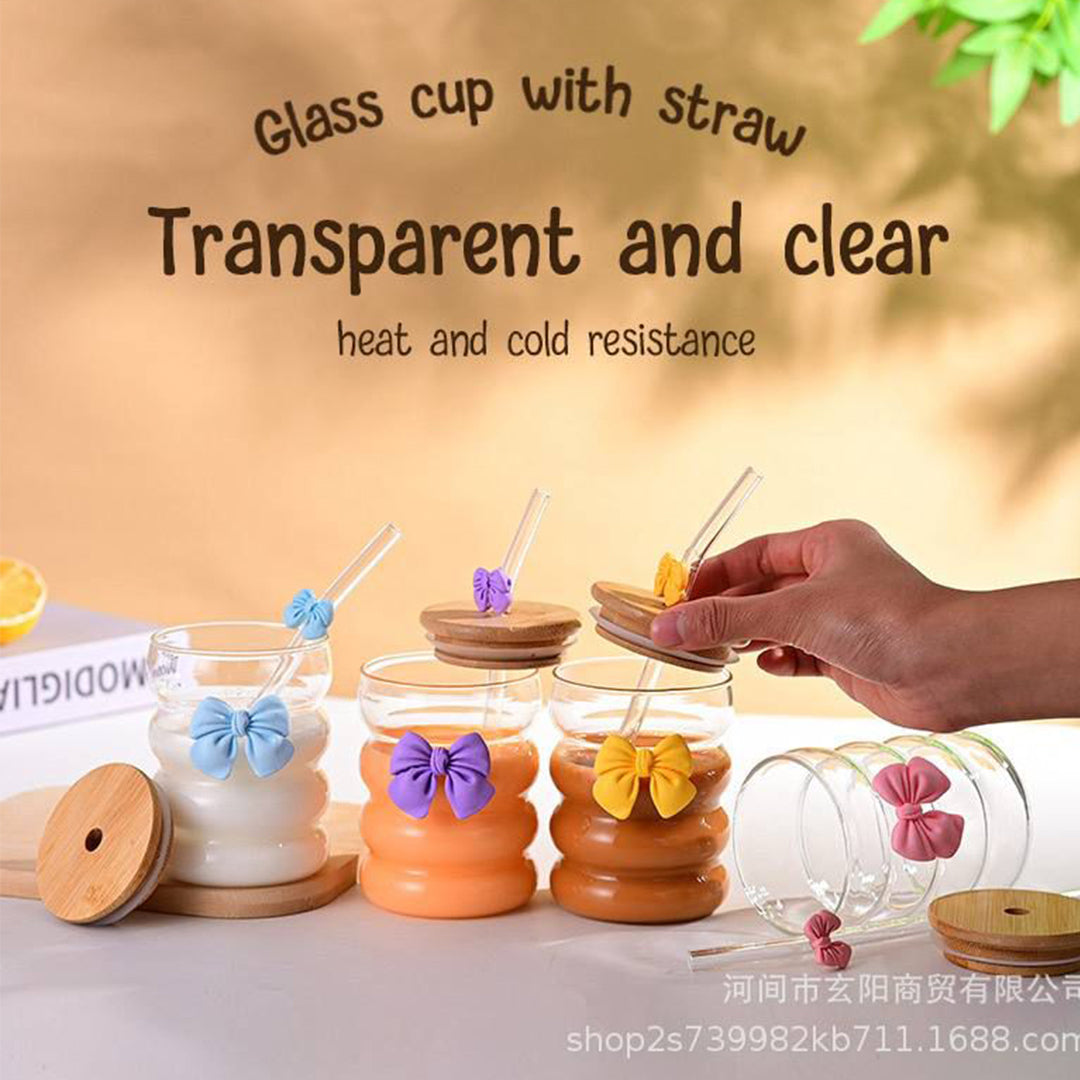 Ice coffe bamboo mug