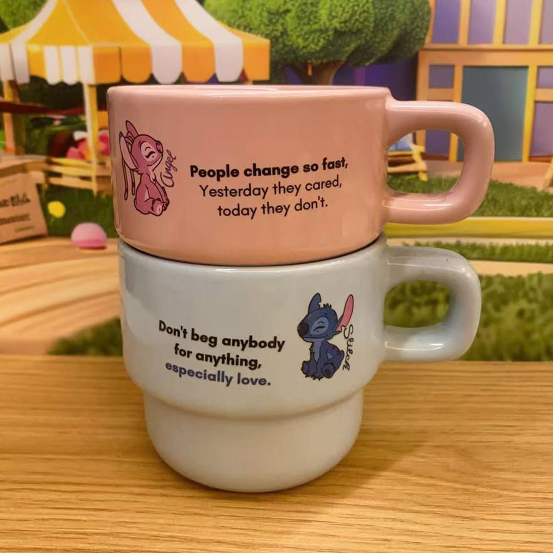 Stittch couple mugs