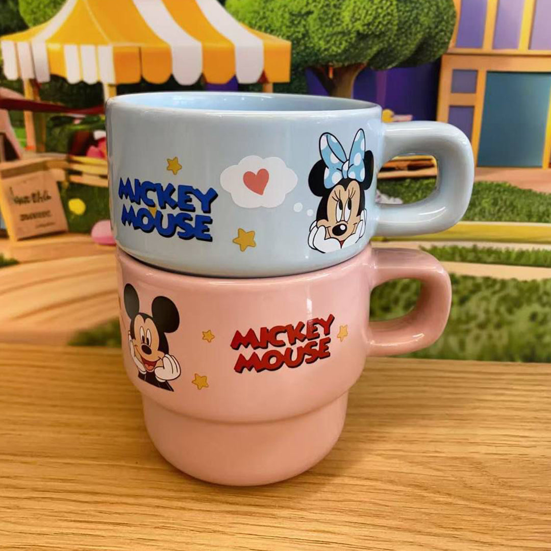 Mickey&mime couple mug