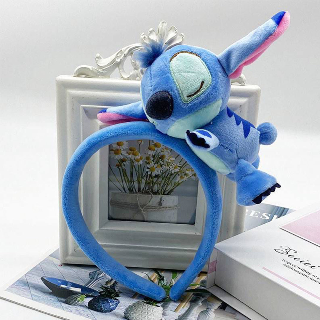 Sleeping Stitch Plush Hair Hoop