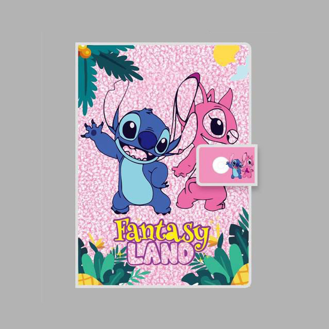 Stitch & Angel fantasy notebook