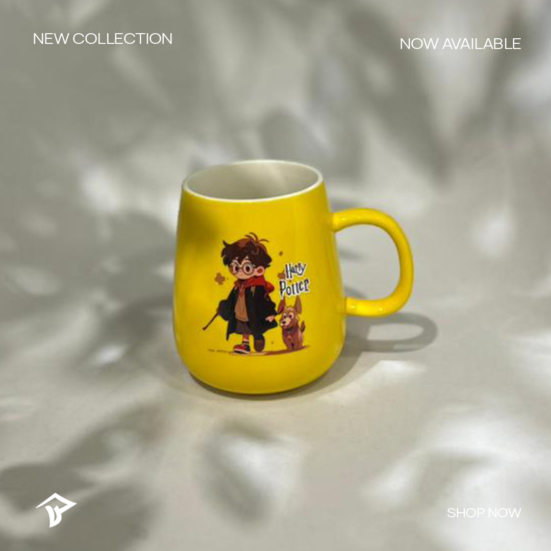 Yellow Harry Potter Ceramic Mug