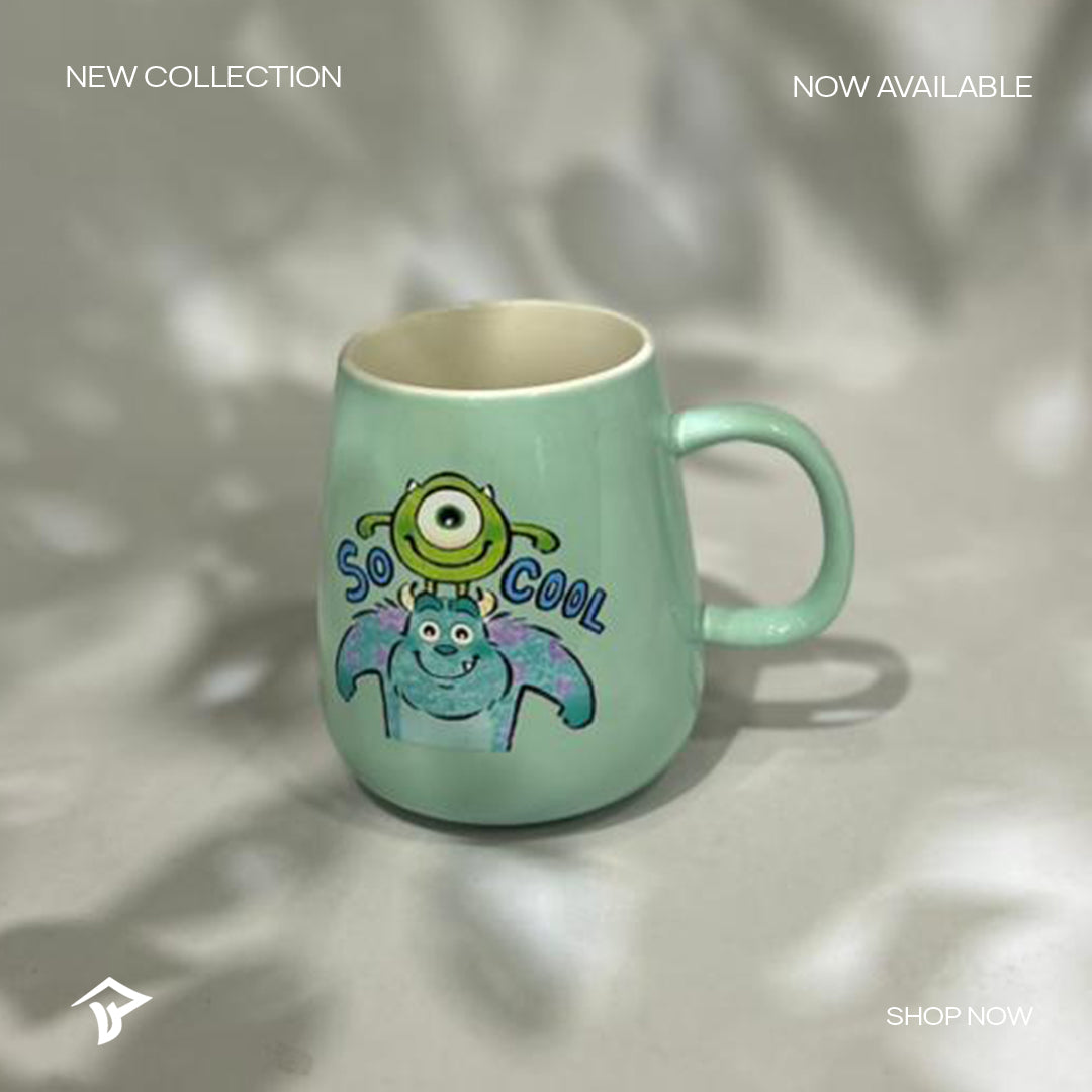 Green Monsters Inc Ceramic Mug