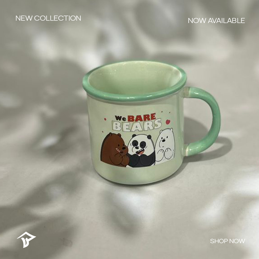 We Bare Bears Walking Ceramic Mug