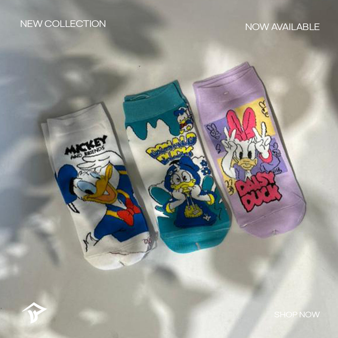 Donald & Daisy Duck Socks